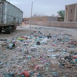 Nouakchott Quartier populaire - 065 - Rue devant foyer - Mauritanie