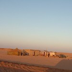 Banc d'Arguin 035 - Paysage dans desert Campemet - Mauritanie