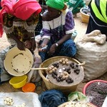 Pays Dogon Ende 204 - Marche femmes vendeuses - Mali