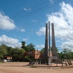 Filadelfia 007 - Rond point d'evangelisation - Paraguay