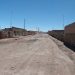 Salar d'uyuni 004 - Rue Colchani - Bolivie