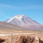 Salar d'uyuni 183 - Volcan ollague - Bolivie