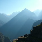 Machu picchu 118 - Leve soleil sur terasses - Perou