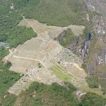 Machu picchu 193 - Site vue du Huayna Pichu - Perou