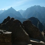 Machu picchu 185 - Sculture montagne - Perou