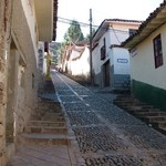 Cusco 045 - Rue montee - Perou