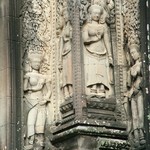 Angkor - 107 - Thommanom - Sculptures - Cambodge