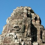 Angkor - 085 - Bayon - Tete - Cambodge