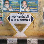 Pondy - 147 - Nom de rue - Inde