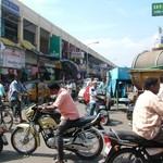 Pondy - 038 - Embouteillage - Inde