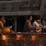 Mamallapuram 085 - Spectacle danse - Musiciens - Inde