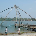 Cochin 015 - Carrelets peche chinois - Inde