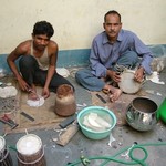 Benares Varanasi 008 - Fabrication de Tablas - Inde