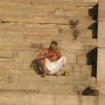 Benares Varanasi 109 - Bord du Gange Ablutions - Inde