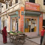 Benares Varanasi 019 - Ecole musique indienne - Inde