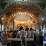 Bombay 093 - Temple hindou interieur - Inde