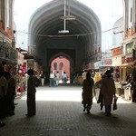 Delhi Red fort 015 - Passage interieur - Inde