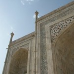 Agra 014 - Taj Mahal - details - Inde