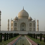 Agra 027 - Taj Mahal Coucher soleil - Inde