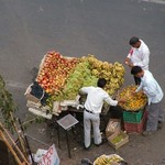 Jaipur 002 - Vendeur fruits - Inde