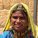 Jailsamer 3 150 - Femme portrait - Inde