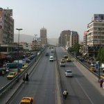 Damas 001 - Grande route - Syrie