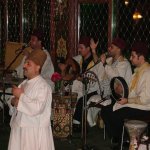 Damas 086 - Dervich musiciens et tourneur - Syrie