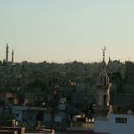 Hama 029 - Ville vue d'en haut - Syrie