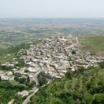 Krak Chevaliers 043 - Village vue d'en haut - Syrie