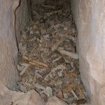 Palmyre 163 - Os dans tombeau - Syrie