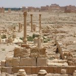 Palmyre 150 - Site vue d'en haut - Syrie