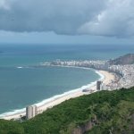 Rio 126 - Copacabana vu d'en haut - Bresil
