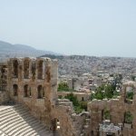 Athenes 102 - Acropole - Theatre et ville - Grece