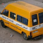 Casablanca 057 - Bus scolaire - Maroc