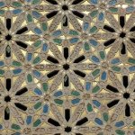 Casablanca 038 - Motifs mosquee Hassan II - Maroc