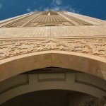 Casablanca 034 - Minaret de la mosquee Hassan II - Maroc