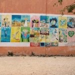 Ile Goree - 073 - Fresque peinte - Senegal