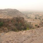 Pays Dogon 066 - Plaine depuis falaise - Mali