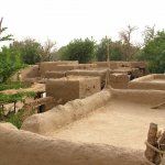 Pays Dogon Ende 221 - Toits cases - Mali