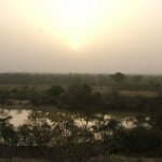 Mole Park 2 093 - Couche de soleil savane - Ghana