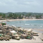 Elmina 106 - Rivage pecheurs - Ghana
