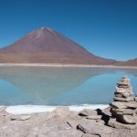 Salar d'uyuni 301 - Montagne et laguna verde - Bolivie