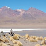 Salar d'uyuni 202 - Montagne et lagune - Bolivie