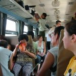 Train Pekin-Datong -  002 - Interieur - Chine