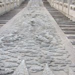 Pekin Cite interdite 248 - Pierre scultee enorme - Chine