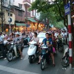 Hanoi - 034 - Rue embouteillage - Vietnam