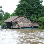 Mekong - 129 - Maison bambou - Vietnam