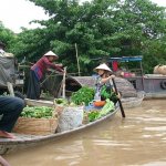 Mekong - 114 - Barque avec legumes - Vietnam