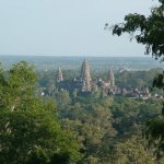 Angkor - 202 - Angkor Wat - Vue Phnom Bakheng - Cambodge