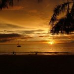 Koh Lanta - 144 - Coucher de soleil plage - Thailande